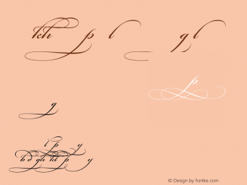 Bickham Script Alternates II