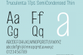 Truculenta 17pt SemiCondensed