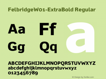 FelbridgeW01-ExtraBold