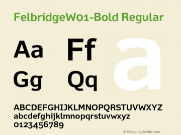 FelbridgeW01-Bold