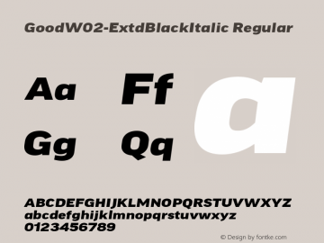 GoodW02-ExtdBlackItalic