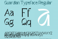 Guardian Typeface