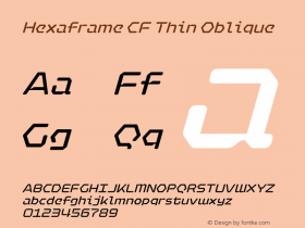 Hexaframe CF