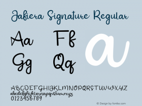 Jafiera Signature