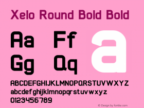 Xelo Round Bold