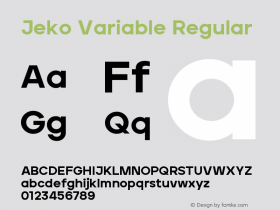 Jeko Variable