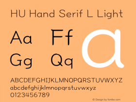 HU Hand Serif L