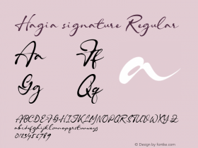 Hagia signature