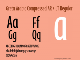Greta Arabic Compressed AR + LT