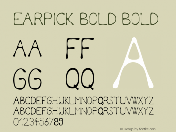 Earpick Bold