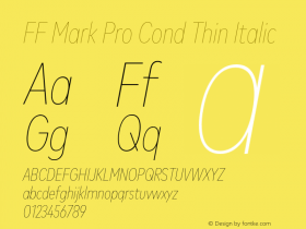 FF Mark Pro Cond Thin
