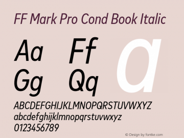 FF Mark Pro Cond Book