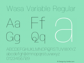 Wasa Variable