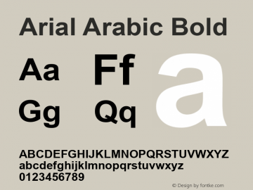 Arial Arabic