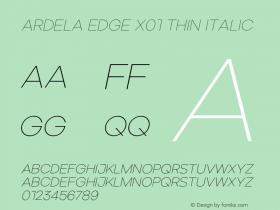 Ardela Edge X01