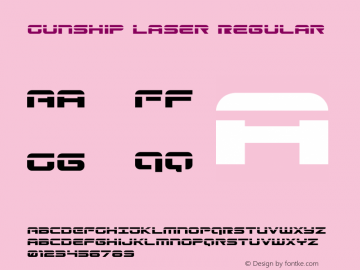 Gunship Laser