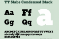 ☠TT Slabs Condensed Black