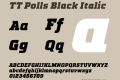 ☠TT Polls Black Italic