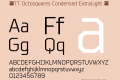 ☠TT Octosquares Condensed ExtraLight