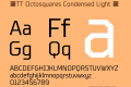 ☠TT Octosquares Condensed Light