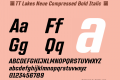 ☠TT Lakes Neue Compressed Bold Italic