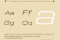 ☠TT Lakes Neue Expanded ExtraLight Italic