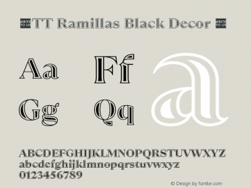 ☠TT Ramillas Black Decor