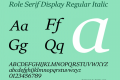 Role Serif Display