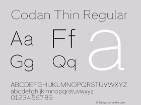 Codan Thin