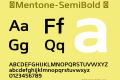 ☞Mentone-SemiBold