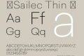 ☞Sailec Thin