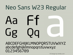 Neo Sans W23