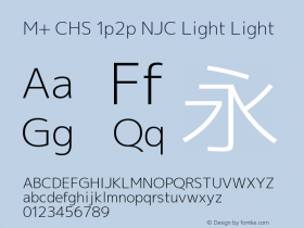 M+ CHS 1p2p NJC Light