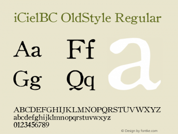 iCielBC OldStyle