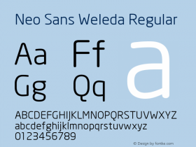 Neo Sans Weleda