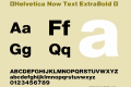 ☞Helvetica Now Text ExtraBold