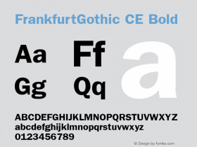 FrankfurtGothic CE