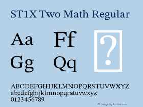 ST1X Two Math