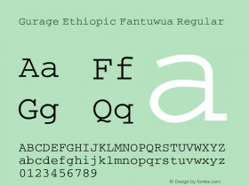 Gurage Ethiopic Fantuwua