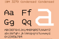 IBM 3270 Condensed