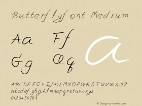 butterflyfont