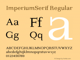 ImperiumSerif