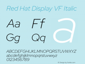 Red Hat Display VF