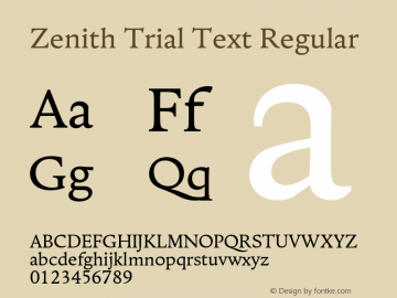 Zenith Trial