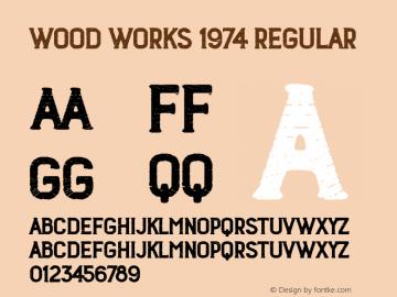 Wood Works 1974