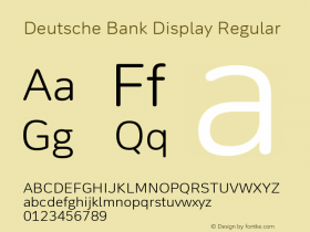 Deutsche Bank Display