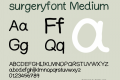 surgeryfont