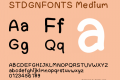 STDGNFONTS