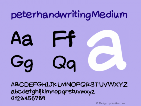 peterhandwriting