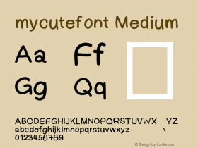 mycutefont